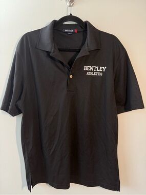 Sport-Tek Black Bentley University Athletics Embroidered Polo